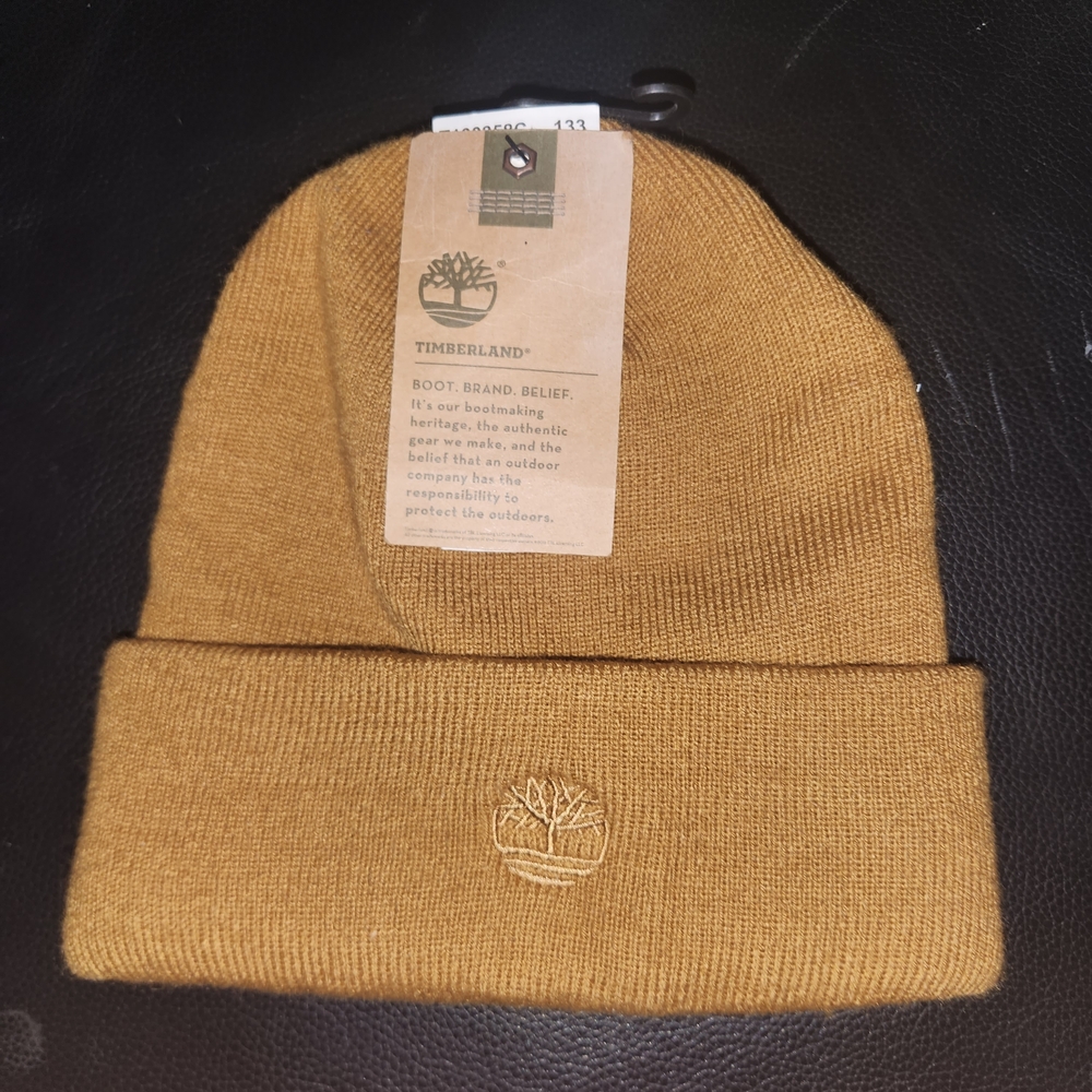 Timberland Men's Brown Beanie